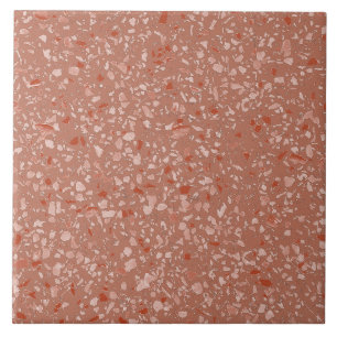 Carreau Motif en pierre Terrazzo Terrazzo de terre de roui