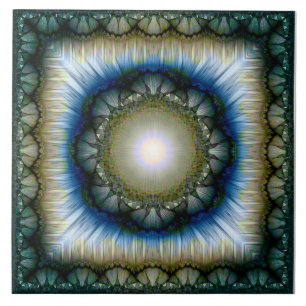 Carreau Motif floral brillant