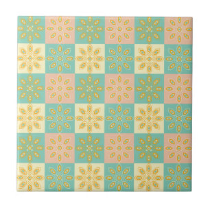 Carreau Motif floral géométrique sans couture