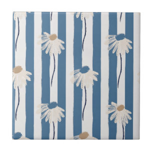 Carreau Motif floral minimaliste Daisy (8)