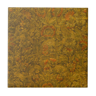 Carreau Motif floral vintage avec basculement