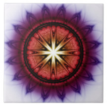 Motif fractal symbolique mystique