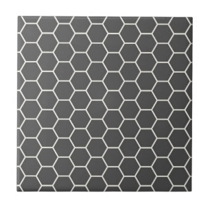Carreau Motif géométrique d'hexagone de nid d'abeilles de