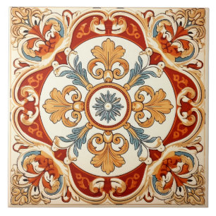 Carreau Motif italien vintage