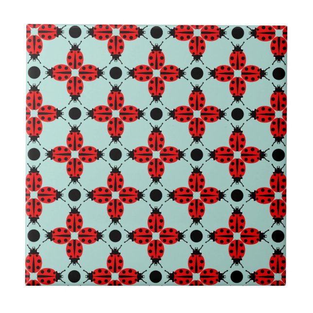 Carreau Motif Ladybug (Devant)