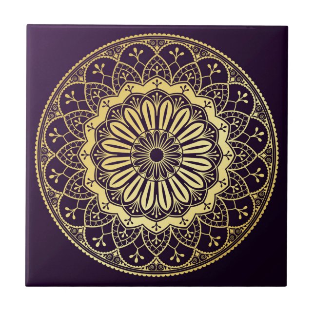 Carreau Motif Mandala/Carrelage marocain (Devant)