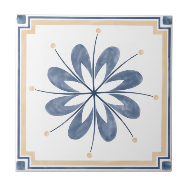 Carreau Motif Mandala/Carrelage marocain (Devant)