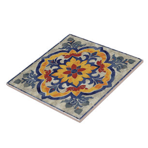 Carreau Motif marocain coloré à thème Carrelage