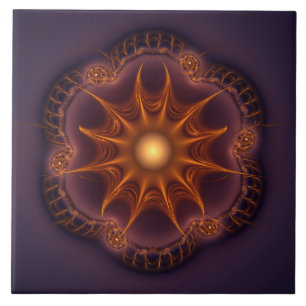 Carreau Motif mystique magique fractal