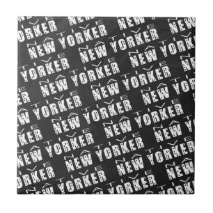 Carreau Motif natif du New Yorker