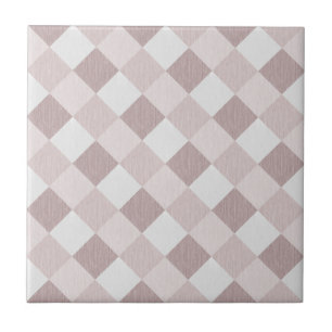 Carreau Motif Oblique de  géométrique beige et gris