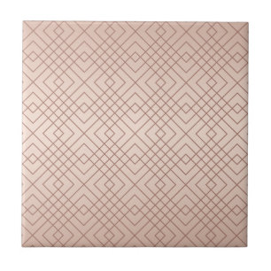 Carreau Motif or Rose de luxe