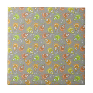 Carreau Motif Paisley.