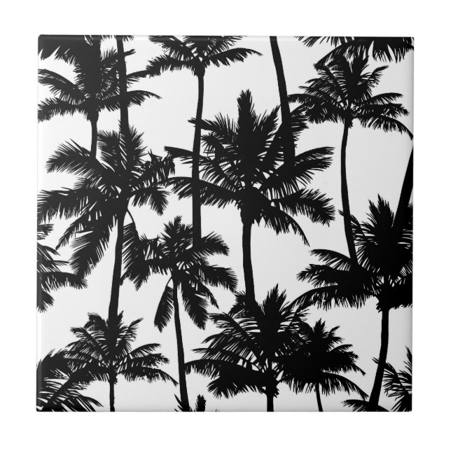 Carreau Motif Palm Tree (Devant)