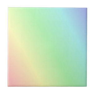 Carreau Motif pastel multicolore