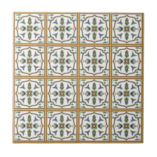 Carreau Motif portugais de tuile - Azulejos du Portugal