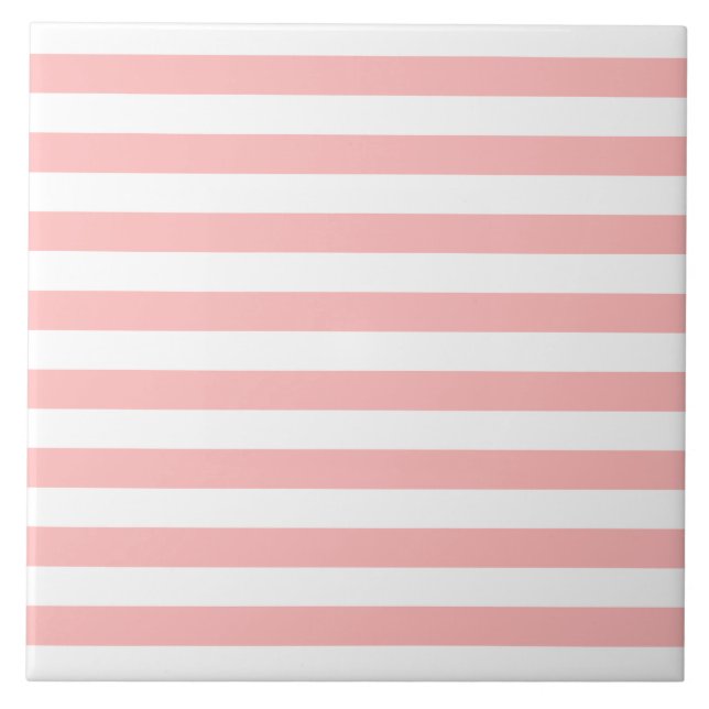 Carreau Motif rose et blanc de rayure (Devant)