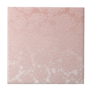 Carreau Motif rose flou moderne