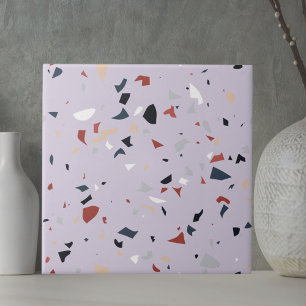 Carreau Motif sans couture en terrazzo italien abstrait mo
