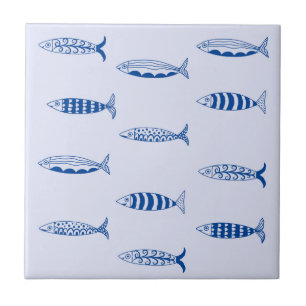 Carreau Motif Sardines