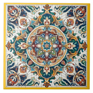Carreau Motif sicilien