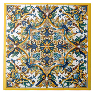 Carreau Motif sicilien