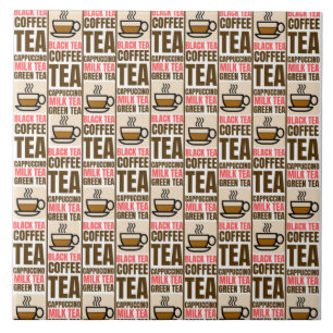 Carreau MOTIF THÉ CAFÉ, Carrelage céramique