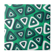 Motif triangle vert