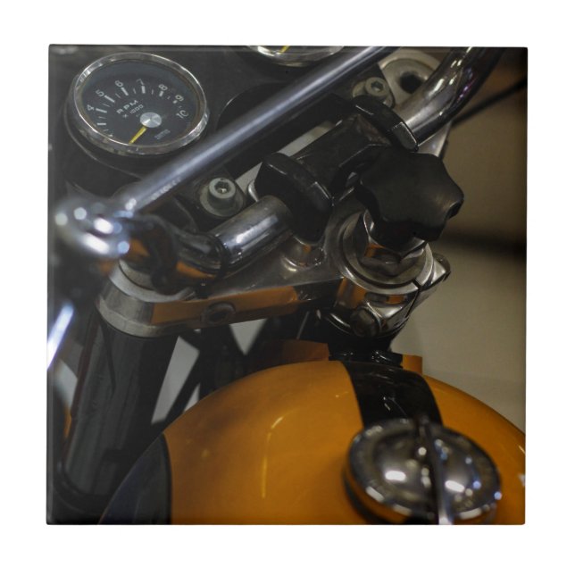 Carreau Motorbike Motorcycle Biker Riker (Devant)