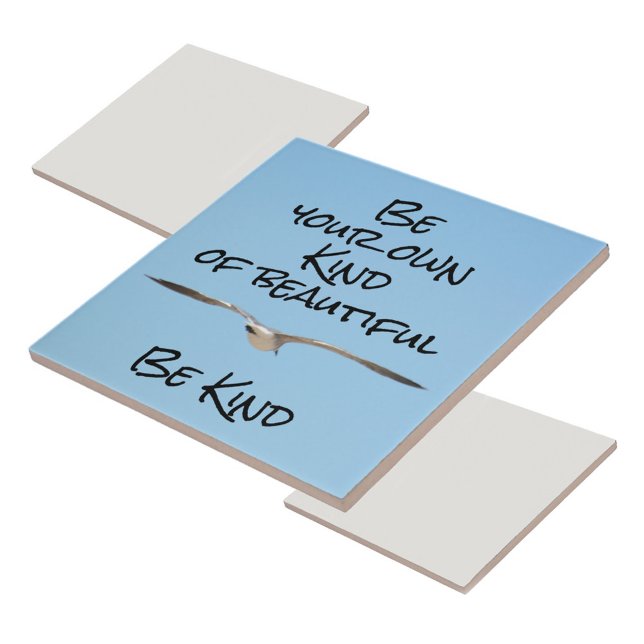 Carreau Mouette en vol Beau Soyez gentil (Créateur téléchargé)