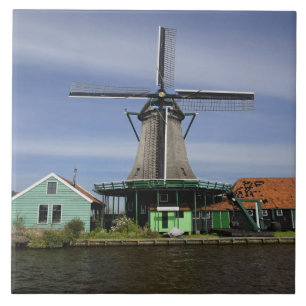 Carreau Moulin à vent, Zaanse Schans, Hollande, Pays-Bas 3