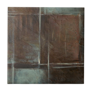 Carreau Mur en brique rouge et gris