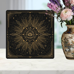 Carreau Mystic Eye Constellations Célestes Design Or Ce