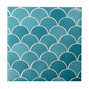 Carreau nageoire carrelage de tiffany vintage