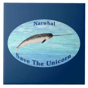 Carreau Narwhal - Sauvez La Licorne