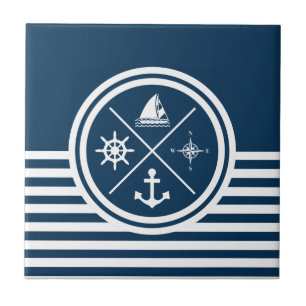 Carreau Nautical themed design