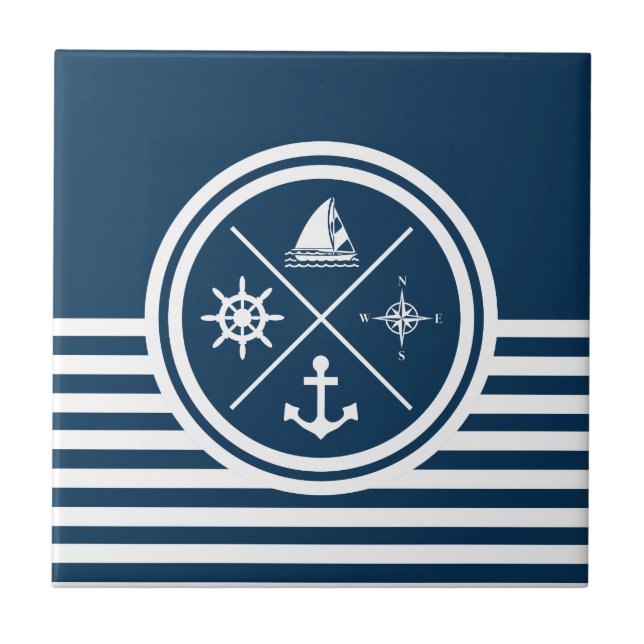 Carreau Nautical themed design (Devant)