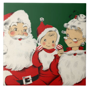 Carreau Noël de la famille père Noël