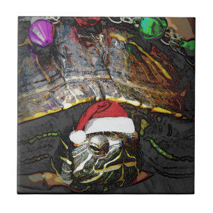 Carreau Noël de la tortue