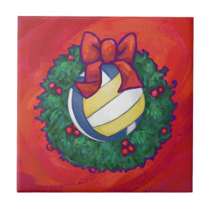 Carreau Noël de volley-ball