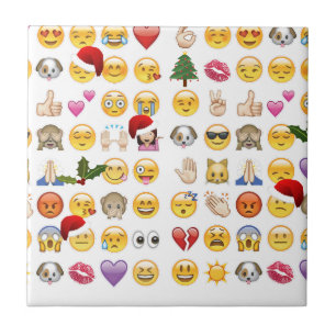 Carreau noël emojis