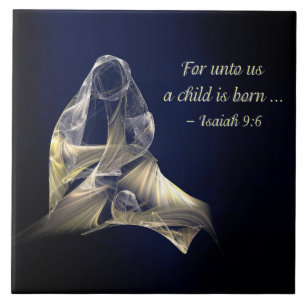 Carreau Noël - Mère et Enfant