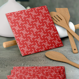 Carreau Noël Rouge, Décor de Noël, Noël, Noël