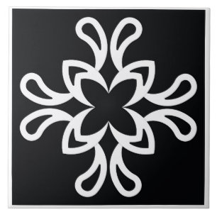 carreau noir décoratif