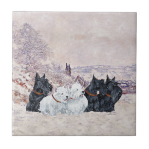 Carreau Nous cinq en hiver
