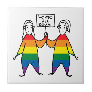 Carreau Nous sommes tous égaux