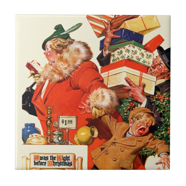 Carreau Nuit avant Noël (Devant)