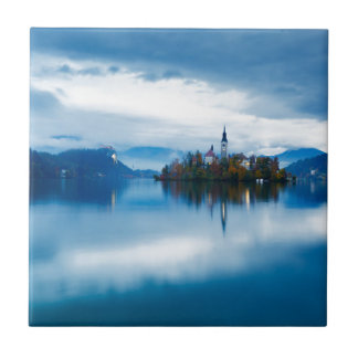 Carreau Nuit d'automne au lac Bled