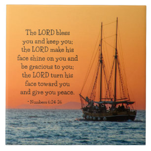 Carreau Numéros 6 24-26 Le Seigneur vous bénisse et vous g