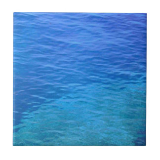 Carreau Ocean blue water waves